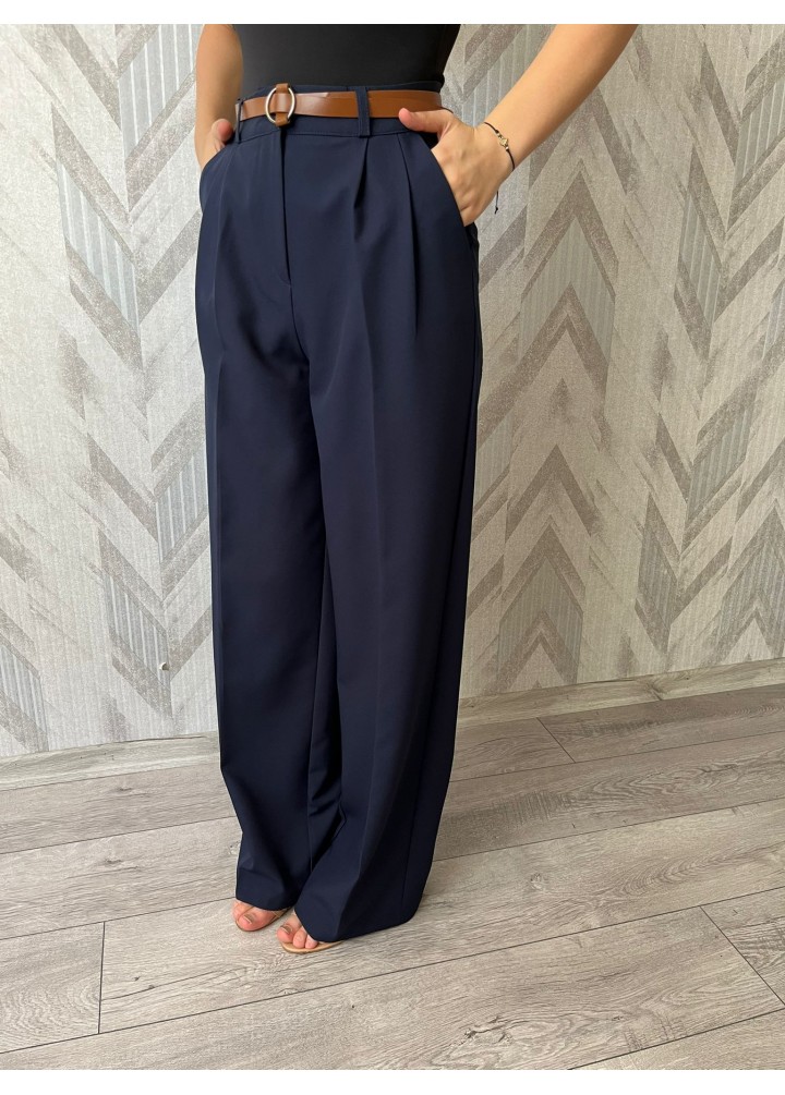 Siyah Palazzo Pantolon 